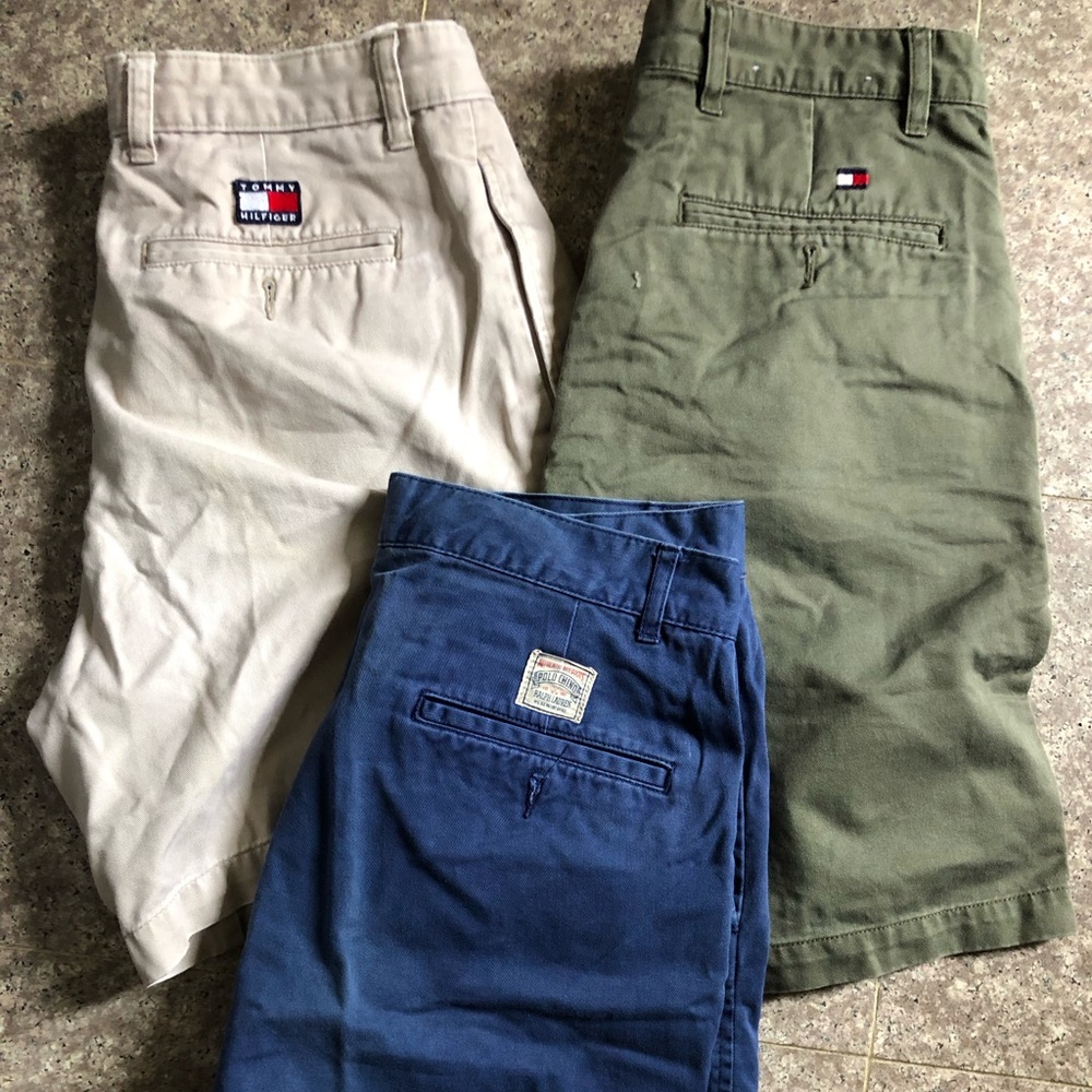 Vintage Y2K Tommy Hilfiger Polo Ralph Lauren Chino shorts